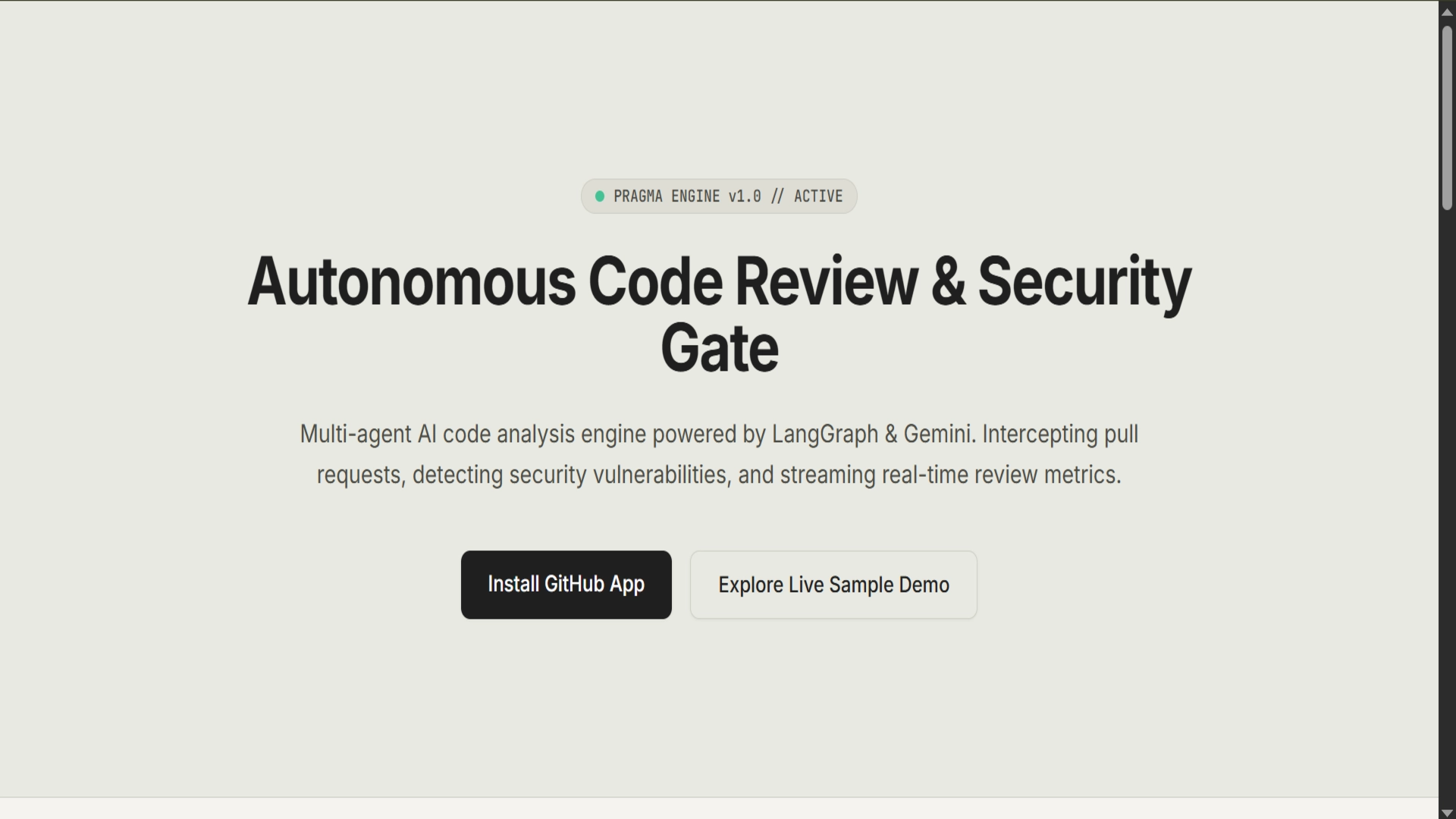 PRAGMA: Autonomous Multi-Agent Code Review Engine